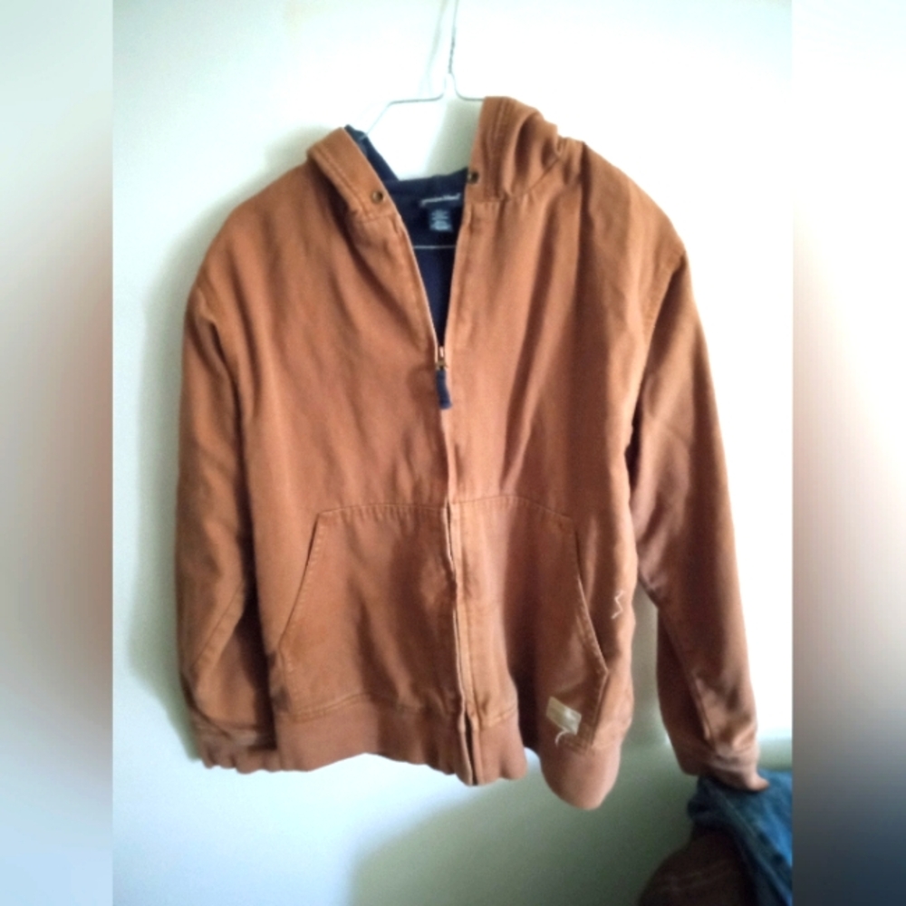 Tan XL kids coat